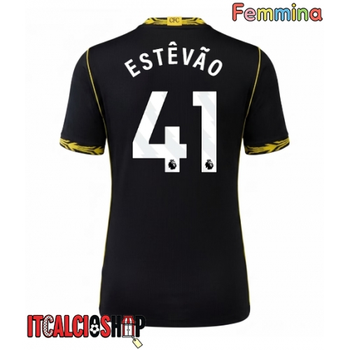 Chelsea Estevao Willian #41 Seconda Maglia Femmina 2026-27 Manica Corta